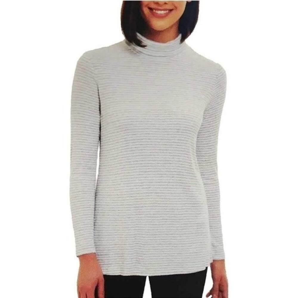 Jones New York Soft Ribbed Knit Long Sleeve Turtleneck NWT Size XL Winter